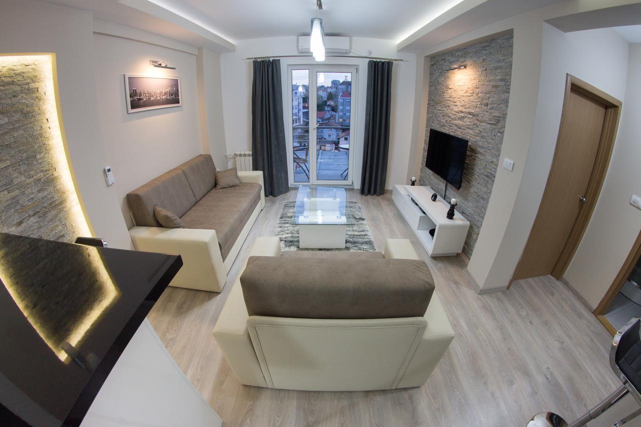 Diva Lux Apartman Belgrado Buitenkant foto
