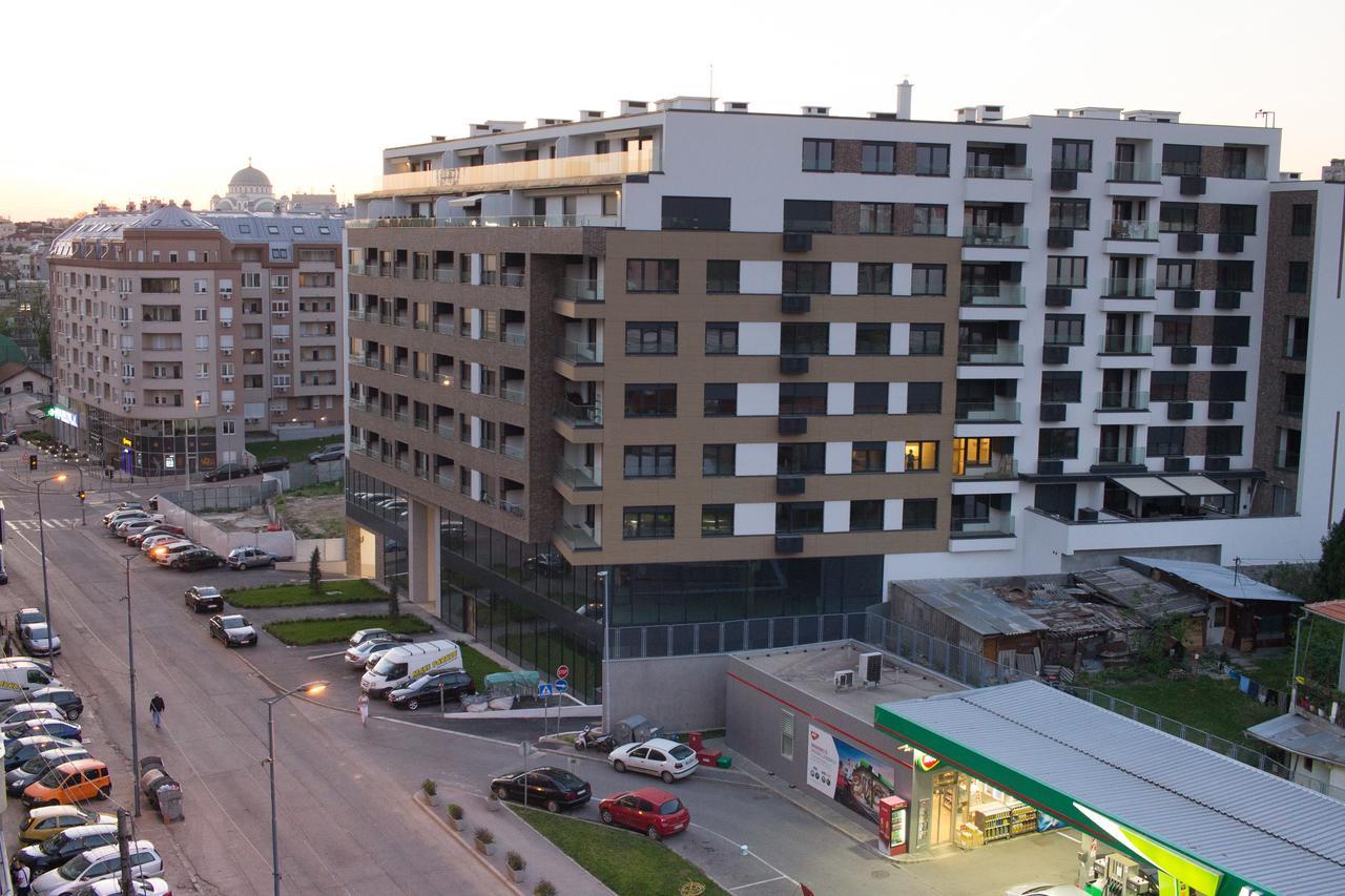 Diva Lux Apartman Belgrado Buitenkant foto
