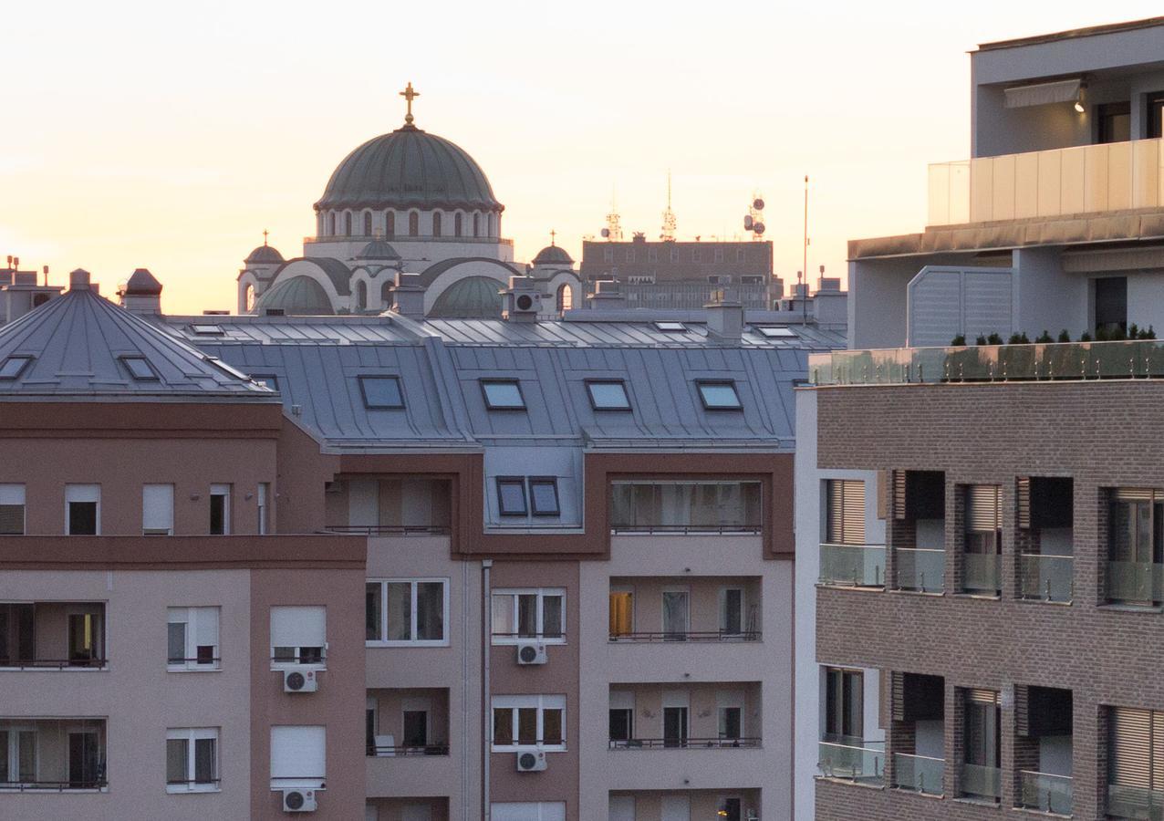 Diva Lux Apartman Belgrado Buitenkant foto