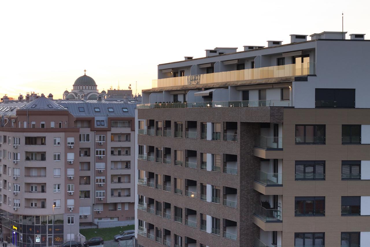 Diva Lux Apartman Belgrado Buitenkant foto